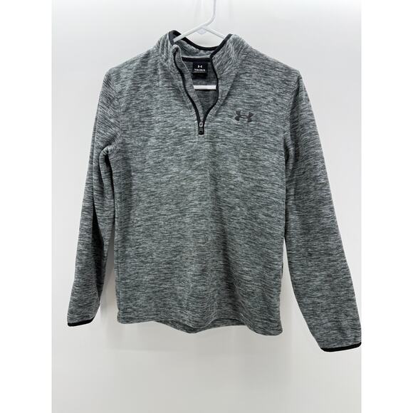 Under Armour Boys Quarter zip Fleece - Large - Picture 1 of 5